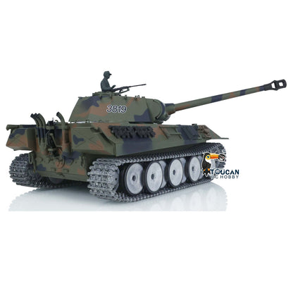TOUCAN RC HOBBY Henglong 1/16 TK7.0 German Panther RTR RC Tank 3819 FPV 360 Degrees Turret BB IR Smoke Metal Barrel Tracks Sprockets Idlers Road Wheels