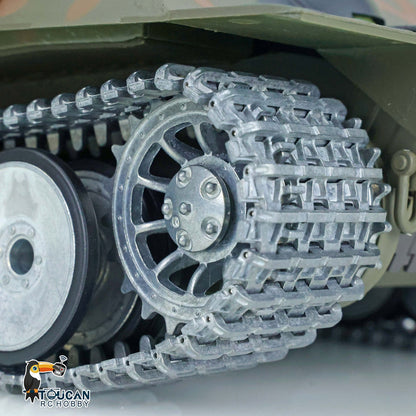 TOUCAN RC HOBBY Henglong 1/16 TK7.0 German Panther RTR RC Tank 3819 FPV 360 Degrees Turret BB IR Smoke Metal Barrel Tracks Sprockets Idlers Road Wheels