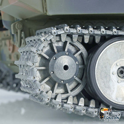 TOUCAN RC HOBBY Henglong 1/16 TK7.0 German Panther RTR RC Tank 3819 FPV 360 Degrees Turret BB IR Smoke Metal Barrel Tracks Sprockets Idlers Road Wheels