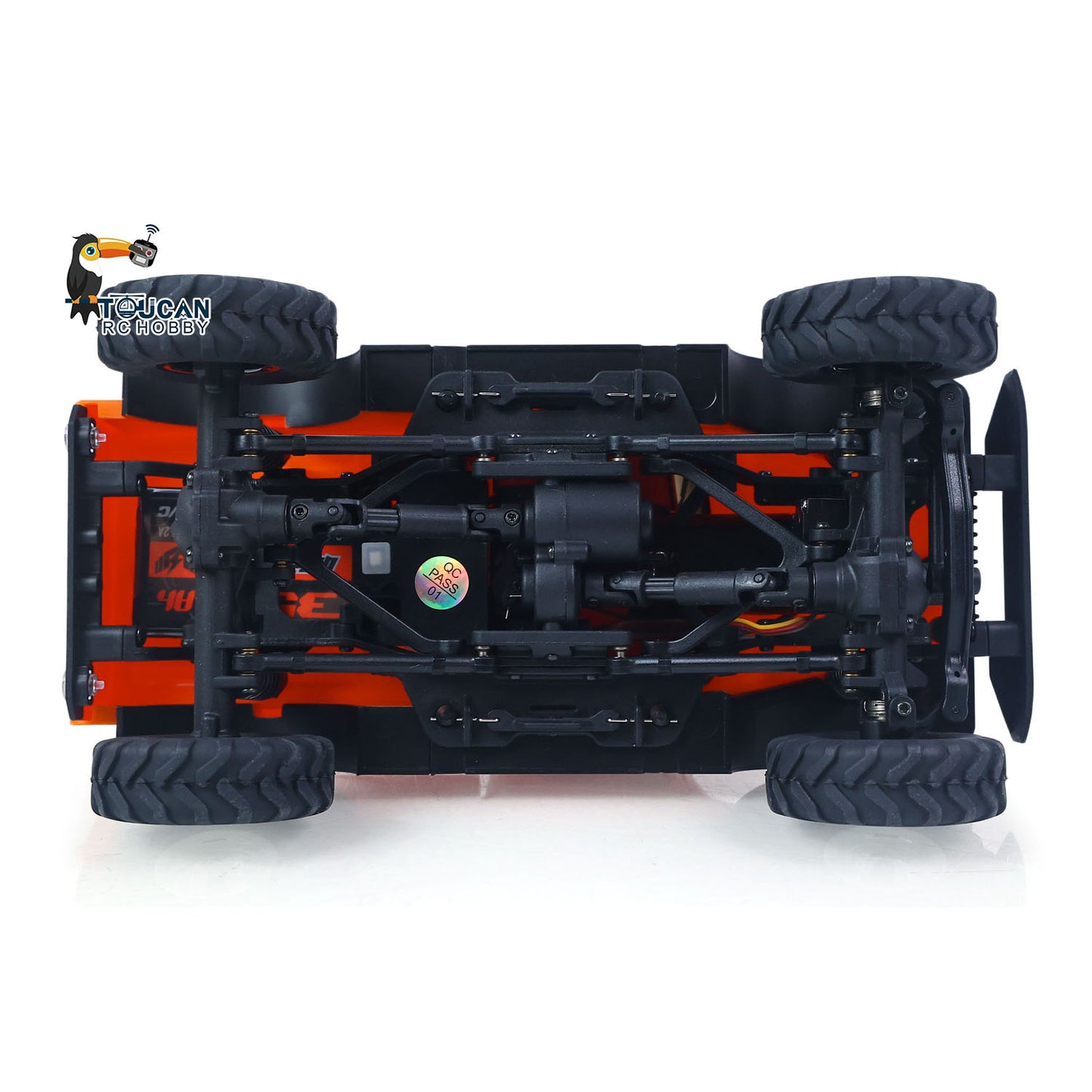 UDIRC UCX2401 4WD 2Speed Gearbox 1/24 Remote Control Crawler RC Off Road Car Metal Chassis Rail RTR Brushed Motor Light No Sound