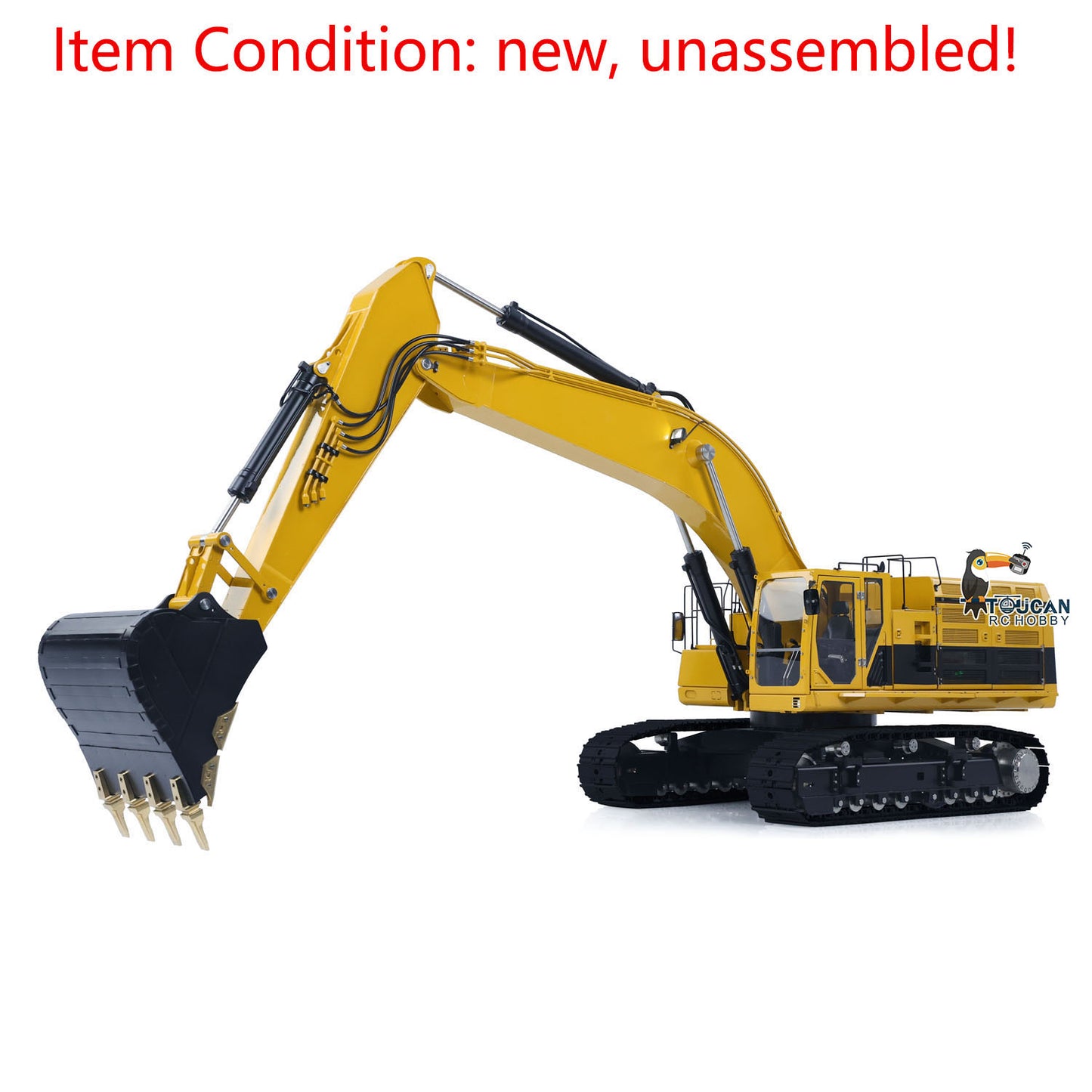 Metal LESU 1/14 Hydraulic RC Excavator C374F Unassembled KIT Model Remote Control Digger Heavy Machine 6CH Valve LCD Screen