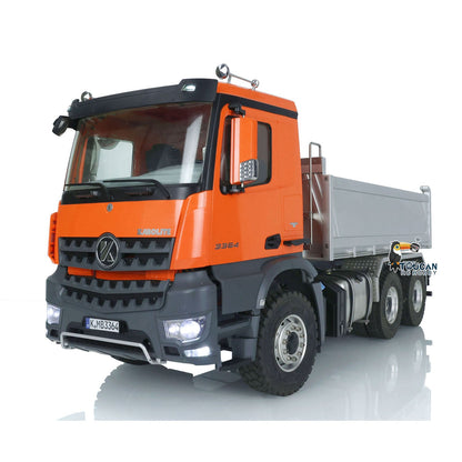 Fast Free Shipping Kabolite 6x6 Hydraulic RC Dumper Truck 1/14 K3364 Tipper Cars Simulation Vehicle Model 2Speed Gearbox Motor