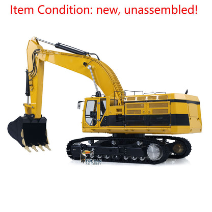 LESU C374F 1/14 Metal RC Hydraulic Excavator B0001 RTR/PNP/KIT Remote Control Digger B0001 with Hobbywing Brushless ESC 6CH Brass Valve Light System