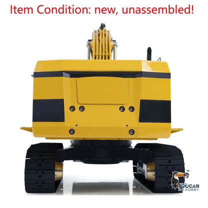 Metal LESU 1/14 Hydraulic RC Excavator C374F Unassembled KIT Model Remote Control Digger Heavy Machine 6CH Valve LCD Screen