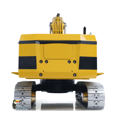 LESU C374F 1/14 Metal Hydraulic RC Excavator B0001 RTR PL18EV Lite Radio Controller LCD Screen Hobbywing Brushless ESC Sound & Light System