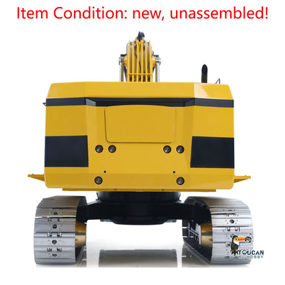LESU Metal 1/14 Hydraulic RC Excavator C374F Unassembled KIT Remote Control Digger Heavy Construction Car 6CH Valve LCD Screen