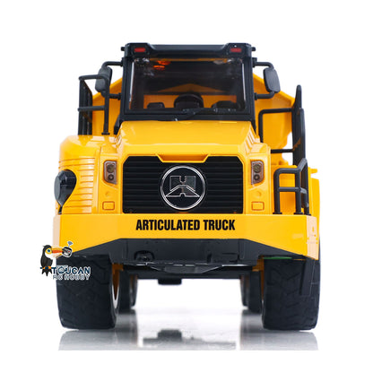 TOUCAN RC HOBBY HUINA 553 1/16 Half Metal Electric Remote Control Dump Truck RC Construction Vehicle Tipper Lights Sounds Effect RTR Model