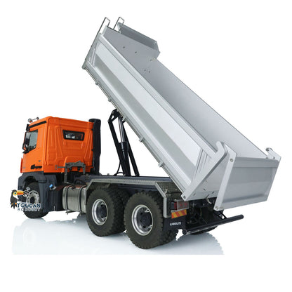 Fast Free Shipping Kabolite 6x6 Hydraulic RC Dumper Truck 1/14 K3364 Tipper Cars Simulation Vehicle Model 2Speed Gearbox Motor
