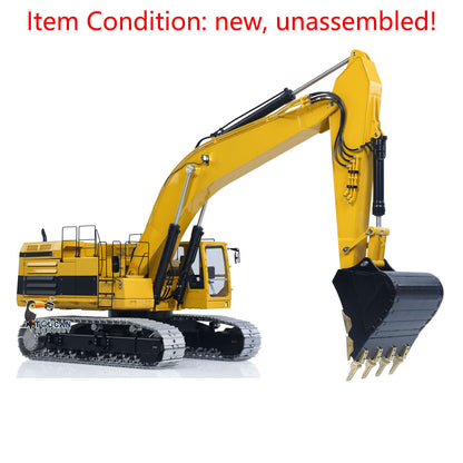 LESU Metal 1/14 Hydraulic RC Excavator C374F Unassembled KIT Remote Control Digger Heavy Construction Car 6CH Valve LCD Screen