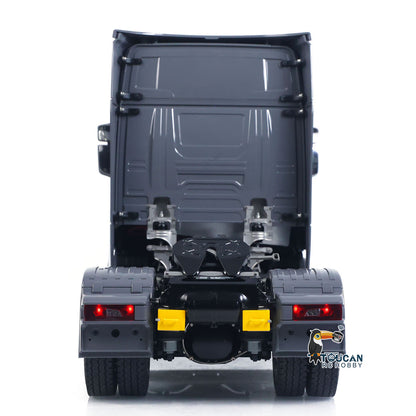 Metal Chassis Fifth Wheel 4X4 1/14 3Speed Radio Control Tractor Truck 770S Axle Locks Brushed ESC Motor Light System No Battery