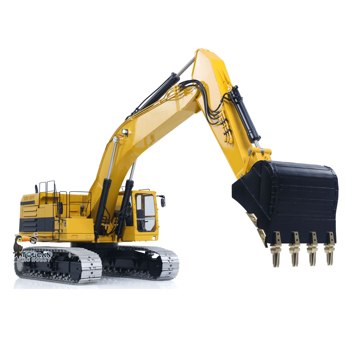 LESU C374F 1/14 Metal Hydraulic RC Excavator B0001 RTR PL18EV Lite Radio Controller LCD Screen Hobbywing Brushless ESC Sound & Light System
