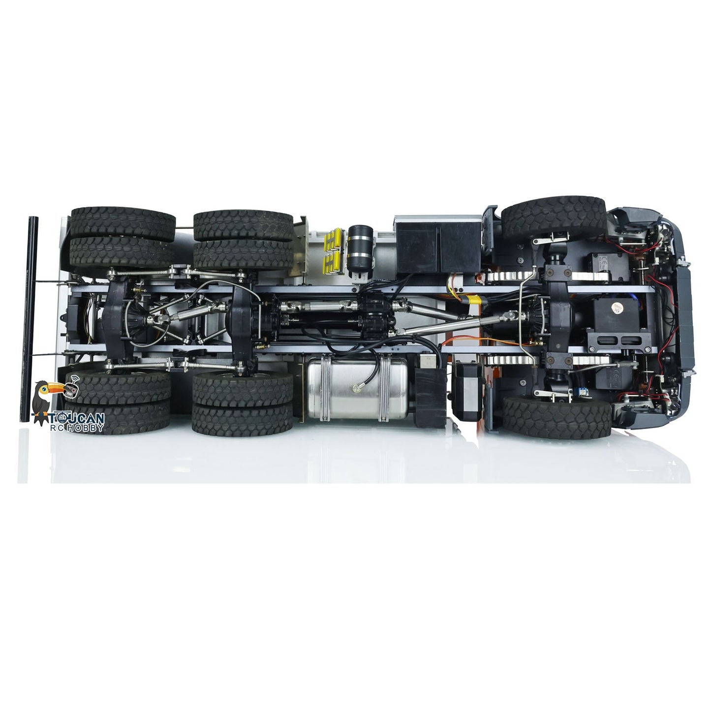 Fast Free Shipping Kabolite 6x6 Hydraulic RC Dumper Truck 1/14 K3364 Tipper Cars Simulation Vehicle Model 2Speed Gearbox Motor