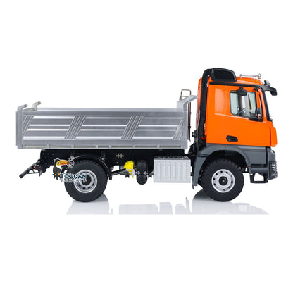Fast Free Shipping 1/14 Kabolite 5701 RC Dump Truck 4x4 Remote Control Dumper Car Sound Light Simulation Vehicle Hobby Model