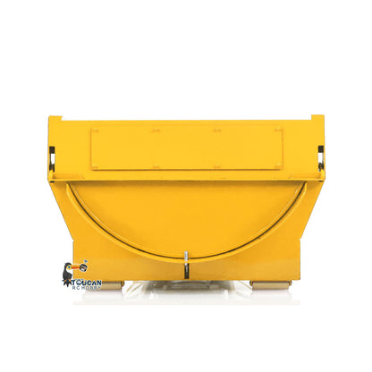 1/14 Metal U Shape Bucket for 10x10 Remote Control Hydraulic Roll On Off Tipper 8x8 RC Full Dumper 770S Model Upgrade Part