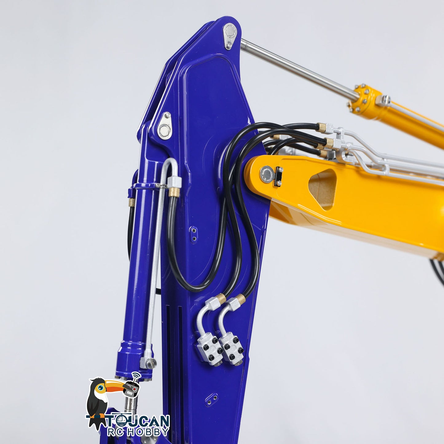 1/14 LESU LR945 3 Arms RC Hydraulic Excavator RTR Radio Control Digger DIY Model Ready to Run FlySky PL18EV Lite Light System