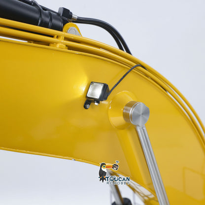 LESU C374F 1/14 Metal Hydraulic RC Excavator RTR Remote Control Heavy Digger Model Paladin PL18EV LITE 6CH Valve Sound Light