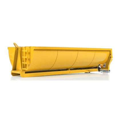 1/14 Metal U Shape Bucket for 10x10 Remote Control Hydraulic Roll On Off Tipper 8x8 RC Full Dumper 770S Model Upgrade Part