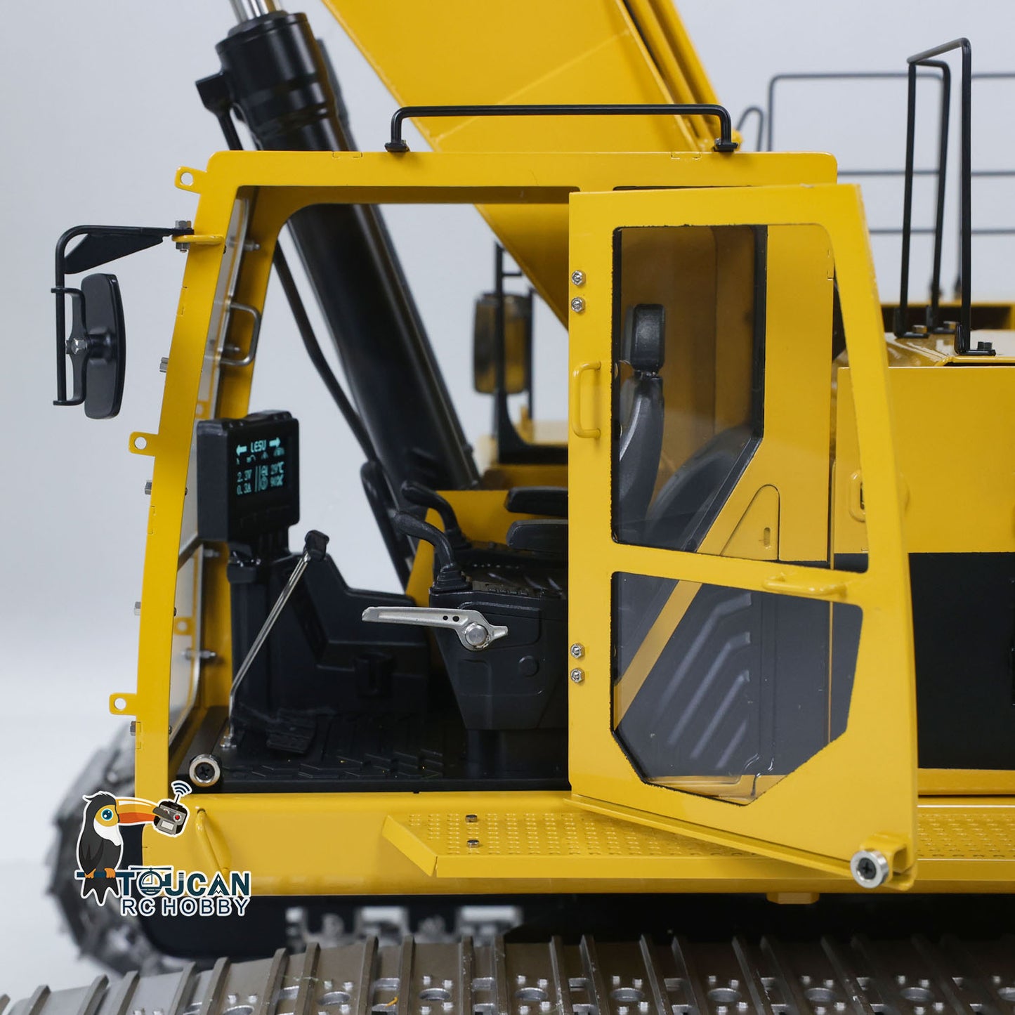 LESU Metal 1/14 Hydraulic RC Excavator C374F Unassembled KIT Remote Control Digger Heavy Construction Car 6CH Valve LCD Screen