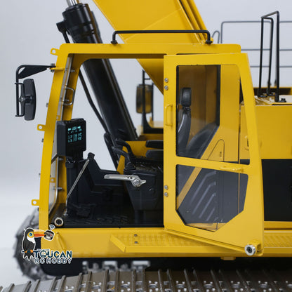 LESU Metal 1/14 Hydraulic RC Excavator C374F Unassembled KIT Remote Control Digger Heavy Construction Car 6CH Valve LCD Screen