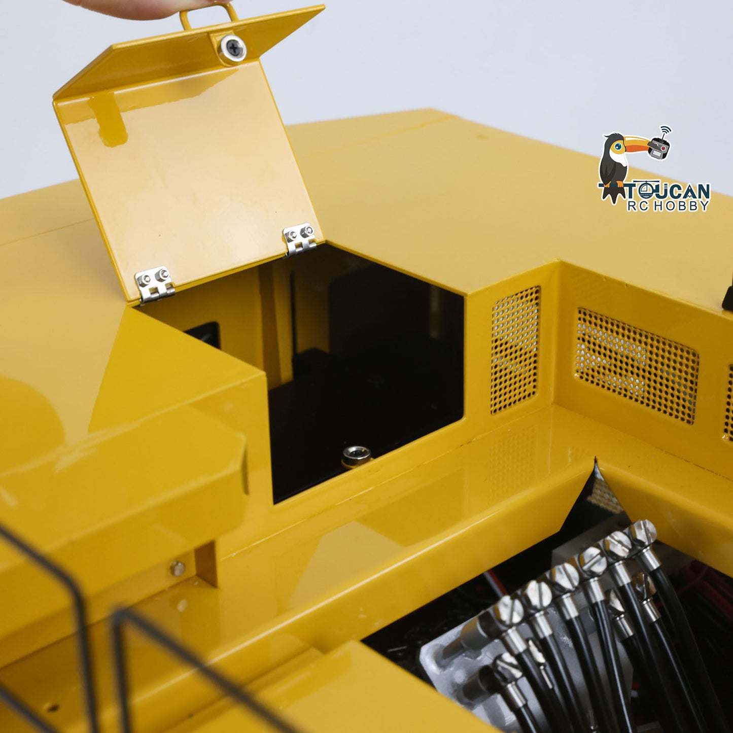 LESU C374F 1/14 Metal Hydraulic RC Excavator RTR Remote Control Heavy Digger Model Paladin PL18EV LITE 6CH Valve Sound Light