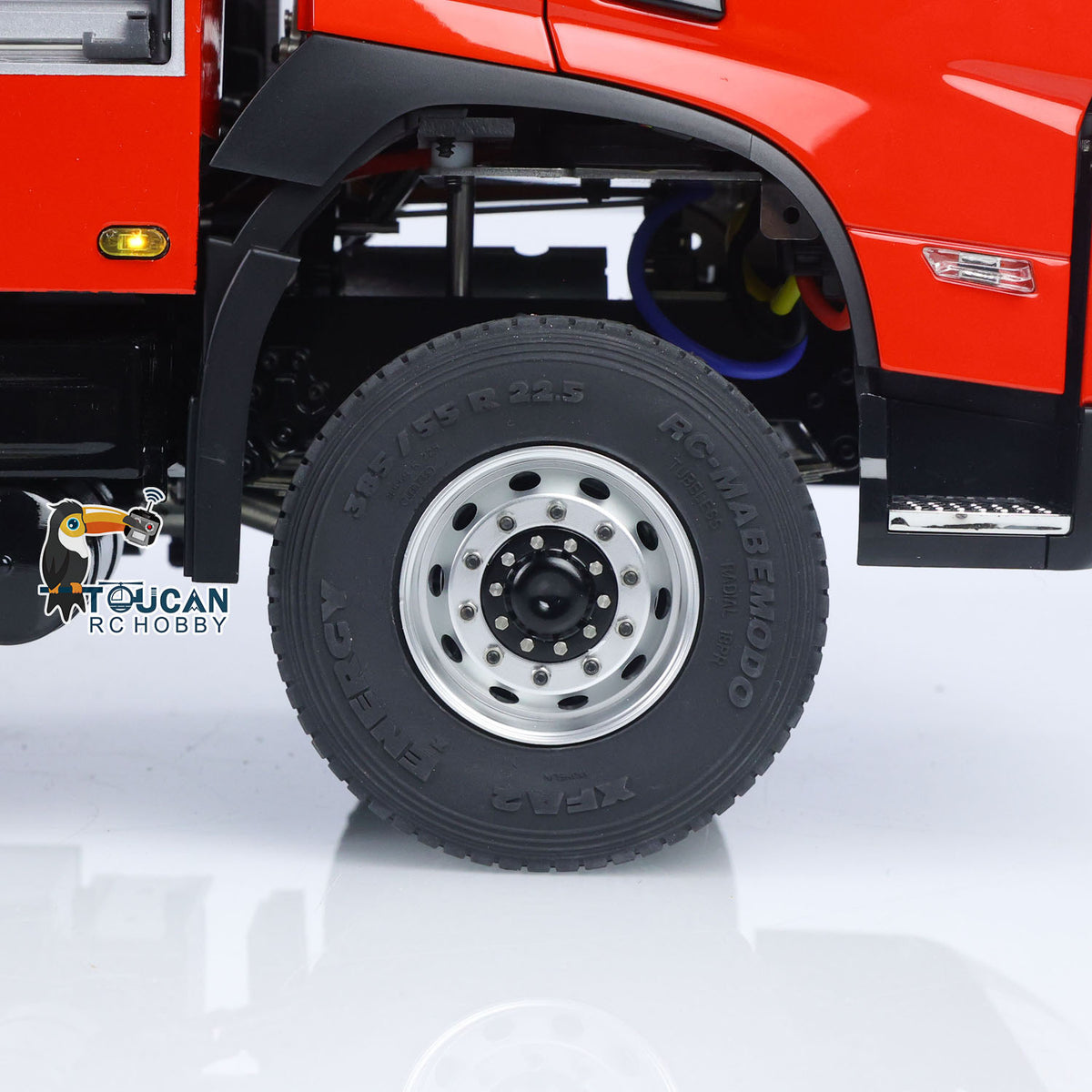 TOUCAN RC HOBBY 1/14 4X4 RC Fire Fighting Vehicle PS0015 Remote Control Rescue Car Water Spray i6S Radio 2Speed Light Sound System for Sale