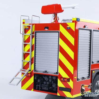 TOUCAN RC HOBBY 1/14 RTR Electric Model Car 4X4 Metal Axles Gearbox Remote Control Fire Fighting Vehicle Flysky i6S Radio 2Speed Light Sound
