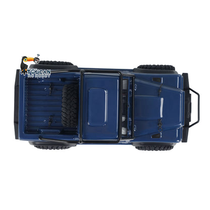 In Stock 1:24 4x4 4WD RC Off-road Vehicles Mini Remote Control Climbing Crawler Car DIY Simulation Model ESC Servo Light System