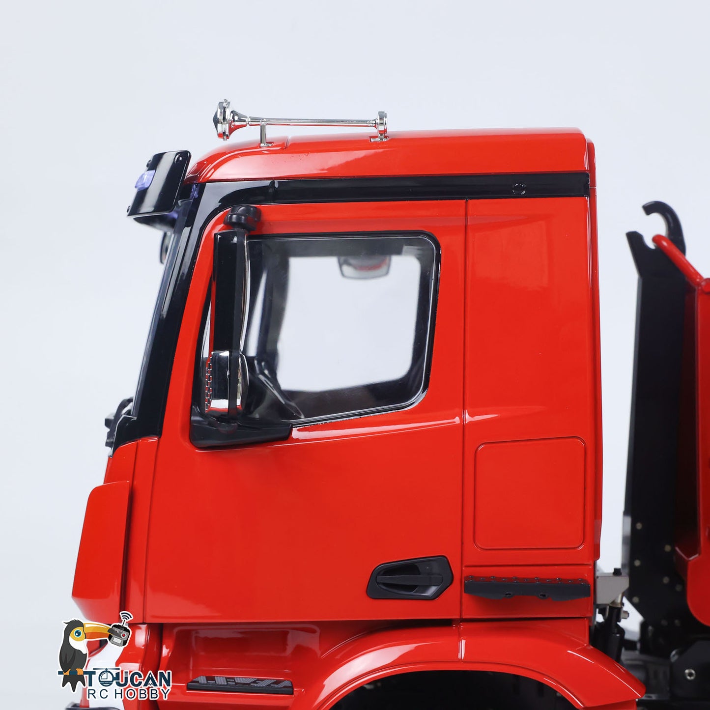 Metal 1/14 RC Hydraulic Dump Truck 8*8 3Speed Radio Controlled Roll Off Tipper 3363 Rear Axle Steering Light & Sound System