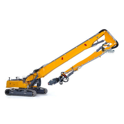 Second Hand Heavy Machine 1/14 RC Full Hydraulic Demolition Excavator LESU LR960 Digger Car