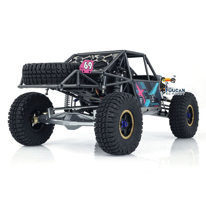 US Stock Capo U4 Queen 1/8 RC Crawler Light Sounds Smoke 2 Speed Radio Control Racing Vehicle CD1582X