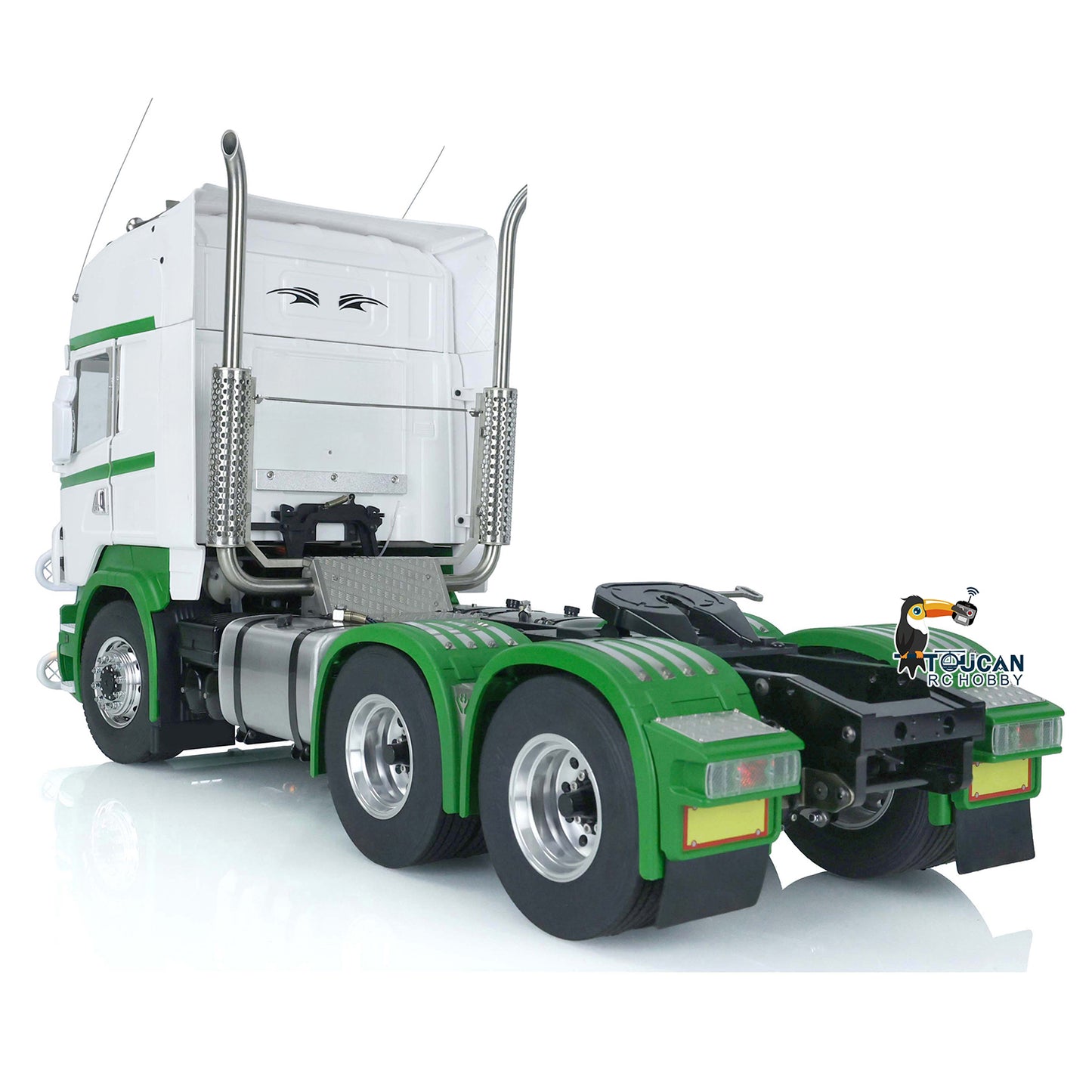 1/14 TOUCAN RC Tractor Truck for 6x6 Remote Control Cars Metal Chassis Sound Light Front Bumper
