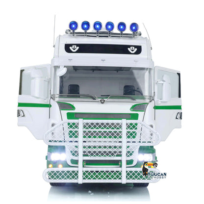 1/14 TOUCAN RC Tractor Truck for 6x6 Remote Control Cars Metal Chassis Sound Light Front Bumper
