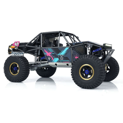 US Stock Capo U4 Queen 1/8 RC Crawler Light Sounds Smoke 2 Speed Radio Control Racing Vehicle CD1582X