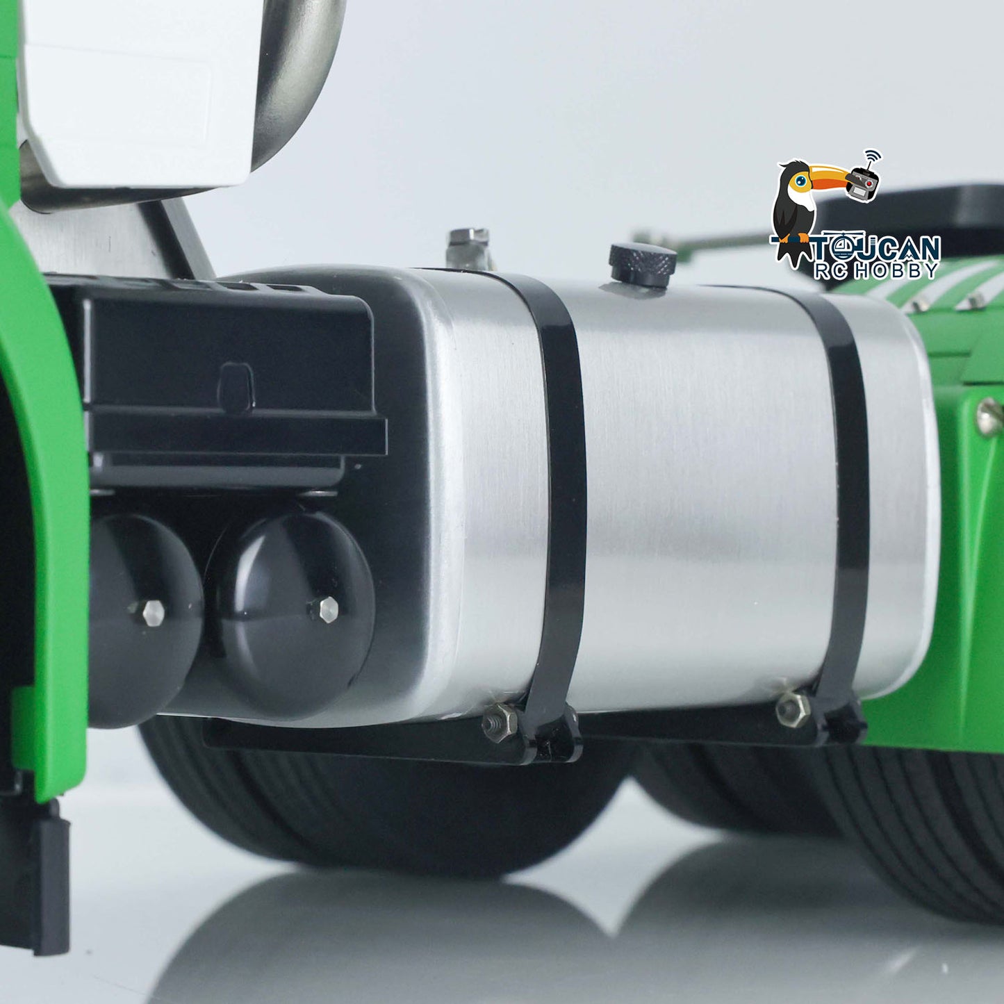 1/14 TOUCAN RC Tractor Truck for 6x6 Remote Control Cars Metal Chassis Sound Light Front Bumper