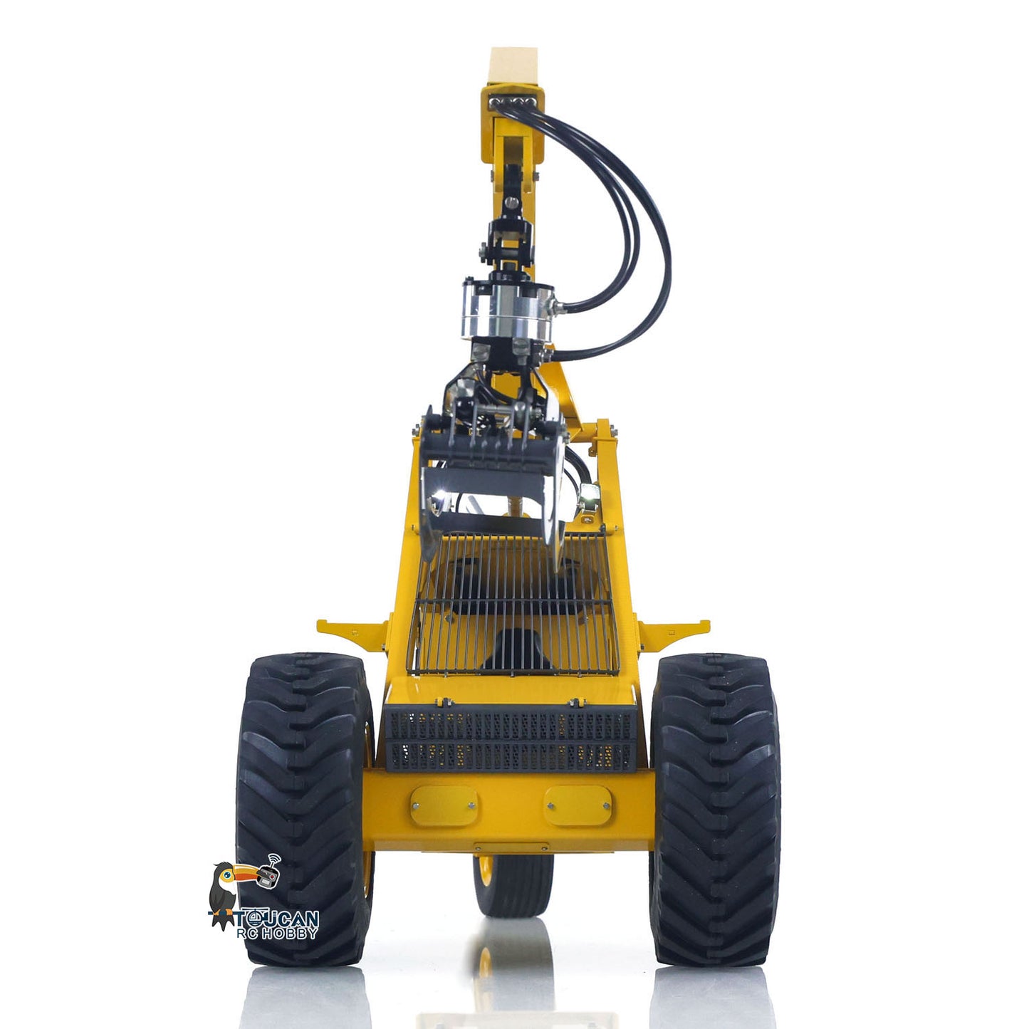 LESU Aoue 225A 1/14 Metal Hydraulic RC Log Loader A0019 with Timber Grapple 4CH Directional Valve Brushless Motor Sound Light System
