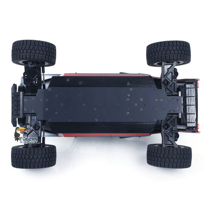 US Stock 1/10 Radio Control Desert Truck 1003 4WD Electric RC Off Road Car Metal Motor Base Light System Gyro Remote Controller 80KM/H