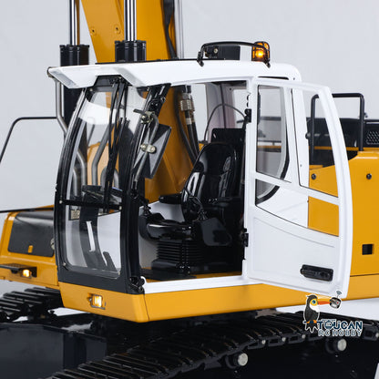 TOUCAN RC HOBBY MTModel 946 1/14 Metal RC Hydraulic Excavator Remote Control Engineering Vehicle 5CH Directional Valves Clamshell Bucket Ripper