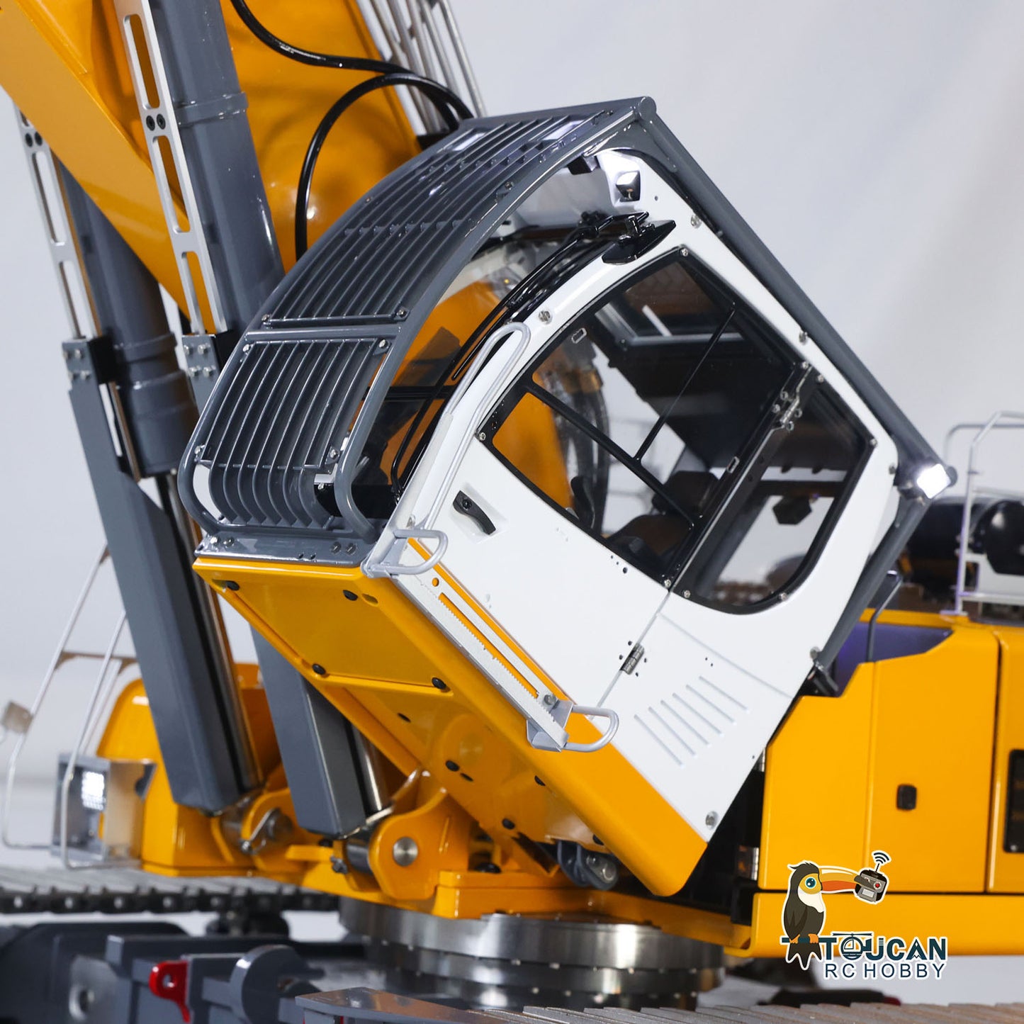 Second Hand Heavy Machine 1/14 RC Full Hydraulic Demolition Excavator LESU LR960 Digger Car