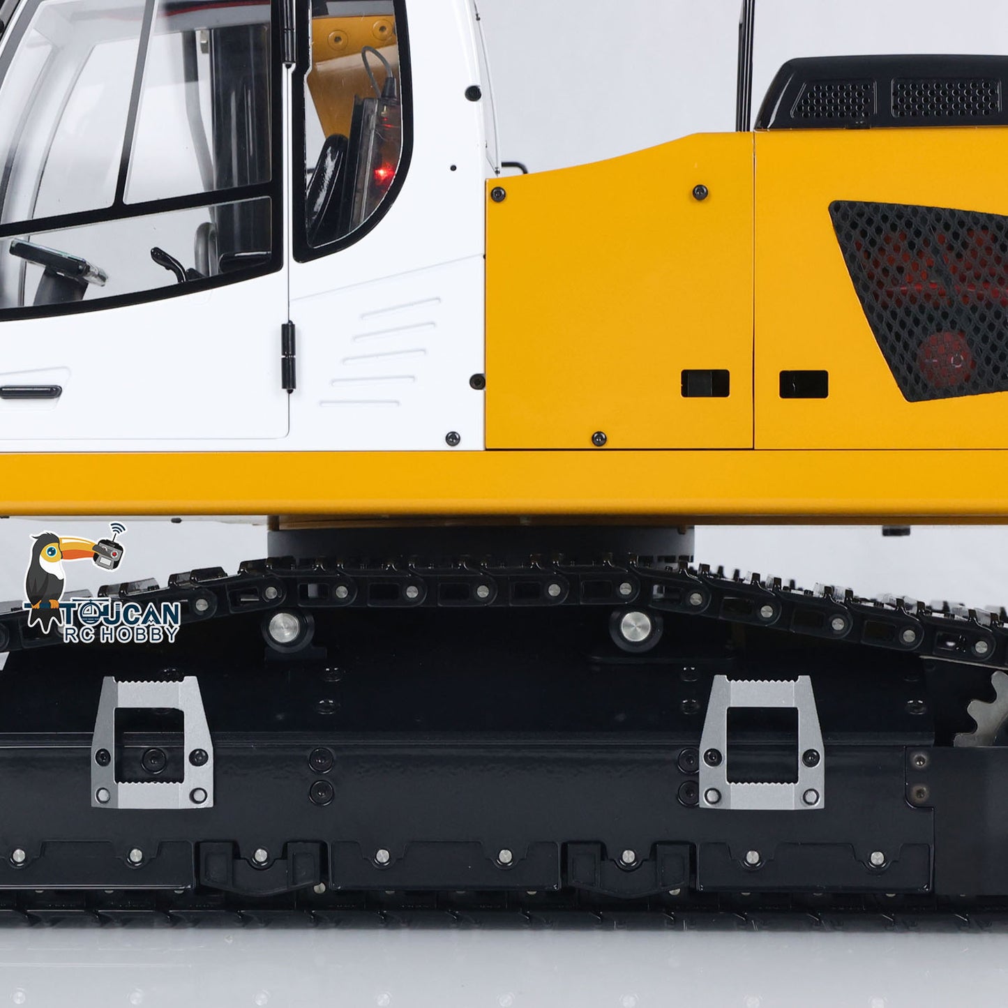 TOUCAN RC HOBBY MTModel 946 1/14 Metal RC Hydraulic Excavator Bucket Ripper Grab 5-way Valves LCD Display for Digger Enthusiasts