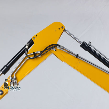 TOUCAN RC HOBBY MTModel 946 Metal 1/14 RC Hydraulic Excavator Tiltable Bucket Ripper LCD Display for Adult Outdoor