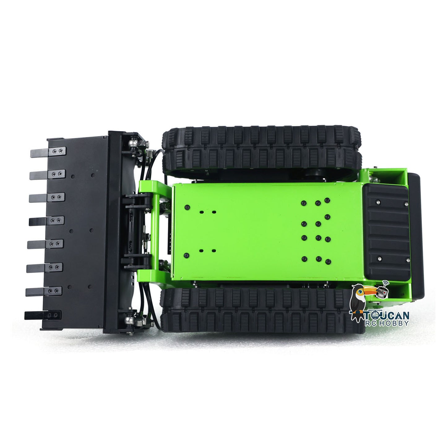 LESU AOUE LT5 1/14 Metal RC Skid-Steer Loader Hydraulic Construction Truck Sound Light FlySky i6S Radio Controller for Model Enthusiast