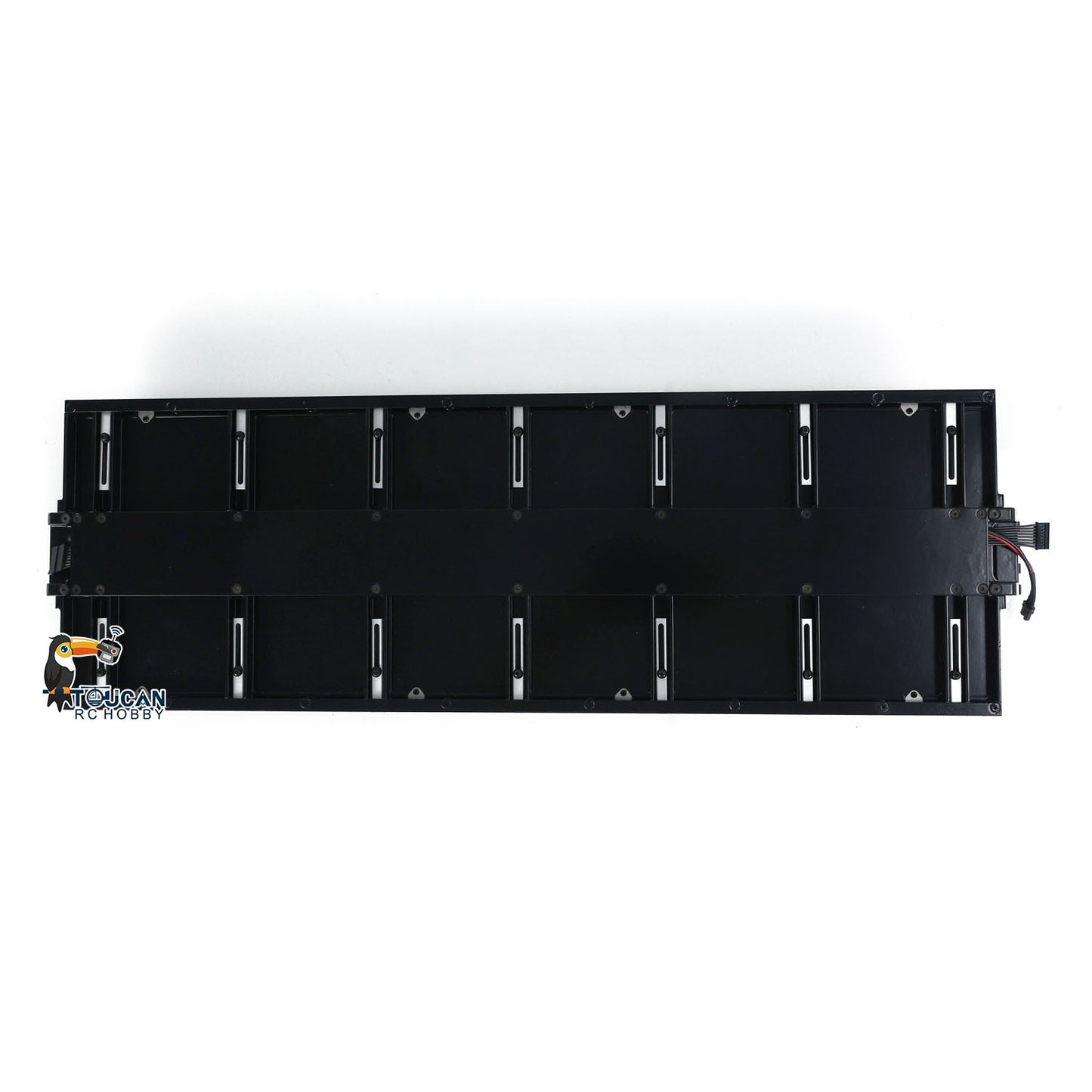CNC Metal Flat Module for 1/14 Fury Bear NOOXION 5+2 Axles RC Trailer Remote Controlled Tractor Car DIY Model