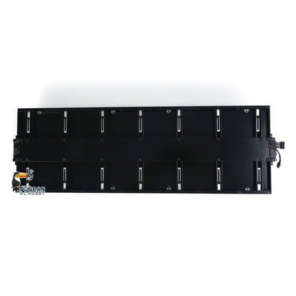 CNC Metal Flat Module for 1/14 Fury Bear NOOXION 5+2 Axles RC Trailer Remote Controlled Tractor Car DIY Model