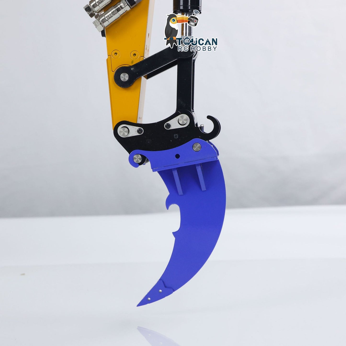 MTMODEL 1/14 946 Metal RC Hydraulic Excavator Wireless Controlled Construction Machine 2 Arms Model Clamshell Bucket Ripper