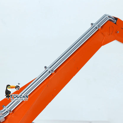 TOUCAN 1/14 RC Hydraulic Log Loader LESU AOUE 225A Remote Control Sugarcane Loader Grabber 4CH Valve RTR Model Battery Radio