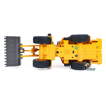 TOUCAN RC HOBBY HUINA 1/16 Half Metal Electric Remote Control Loader 552  Mini RC Engineering Vehicle Model Radio Lights Effect Sounds Effects