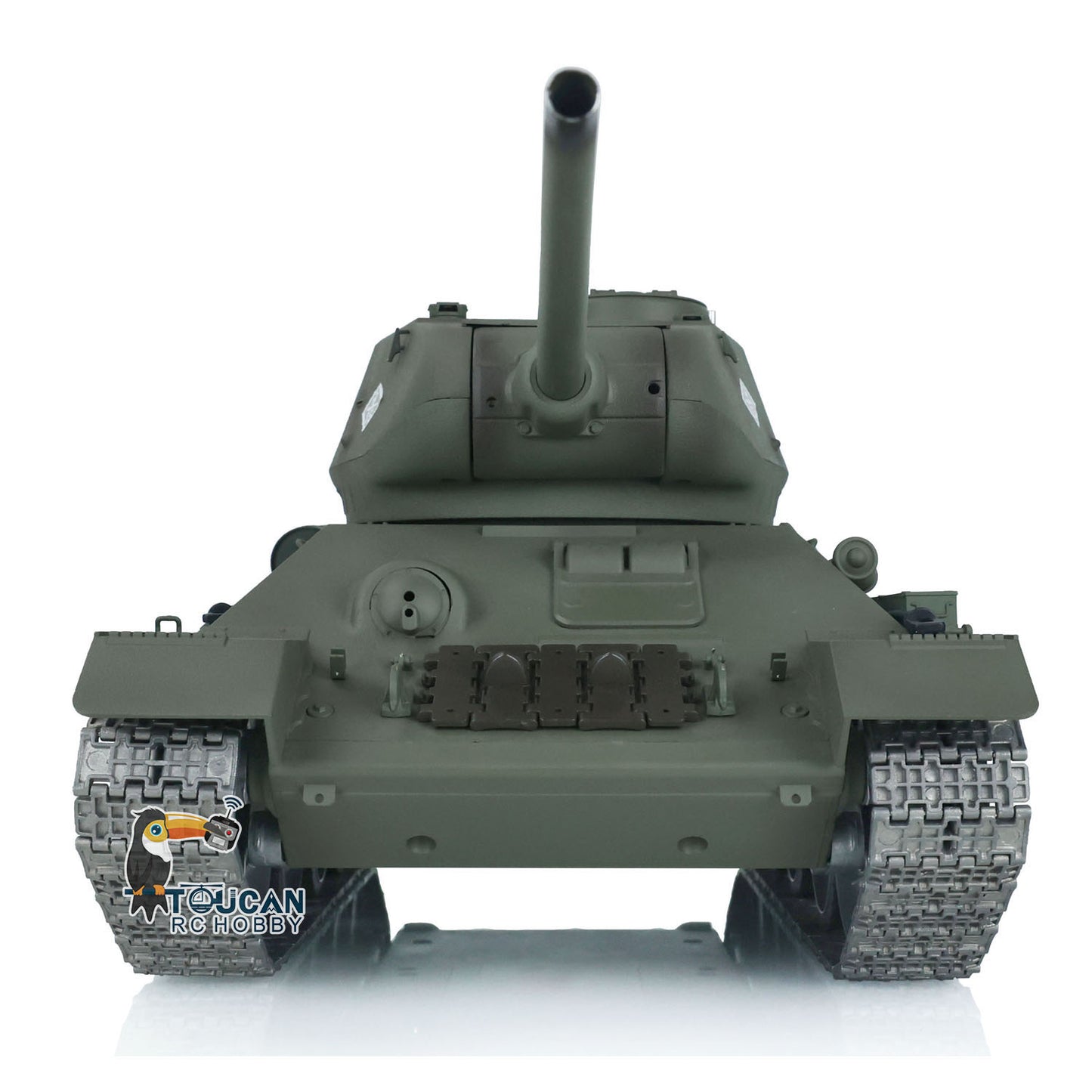 Henglong 1/16 7.0 Soviet T34-85 RC Tank 3909 360 Degrees Metal Wheels Tracks Wheels Suspension Radio Controller Infrared Combating Transmitter & Receiver