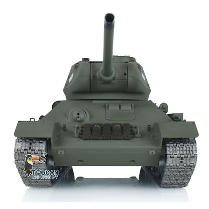 Henglong 1/16 7.0 Soviet T34-85 RC Tank 3909 360 Degrees Metal Wheels Tracks Wheels Suspension Radio Controller Infrared Combating Transmitter & Receiver