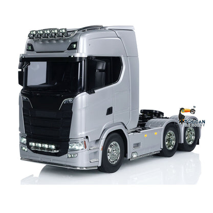 In Stock 1/14 RC Tractor Truck 56373 Remote Control Vehicle 6X4 770S 3-Speed Light Sound ST8 Radio Control System Simulation Hobby Model