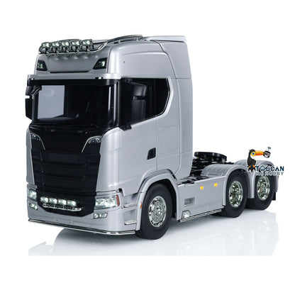 In Stock 1/14 RC Tractor Truck 56373 Remote Control Vehicle 6X4 770S 3-Speed Light Sound ST8 Radio Control System Simulation Hobby Model